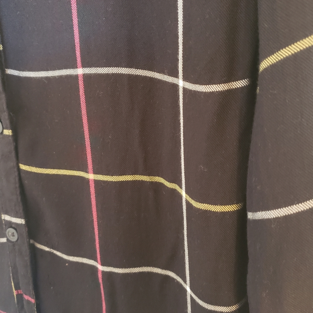 Maison Jules Printed Button Down Top - image 4